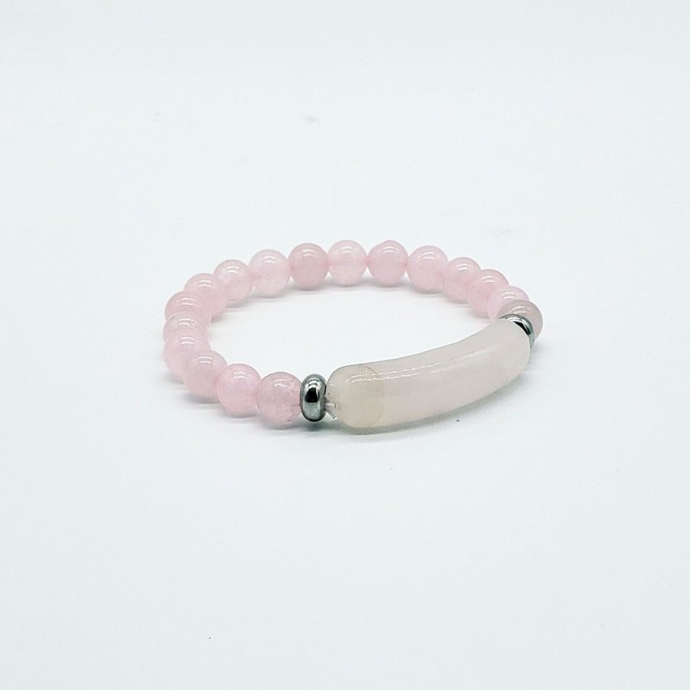 Rose Quartz Bracelet - Picture 1 of 1
